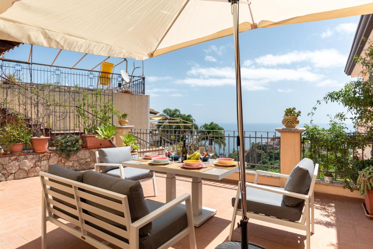 Panoramic With Parking Appartement Taormina