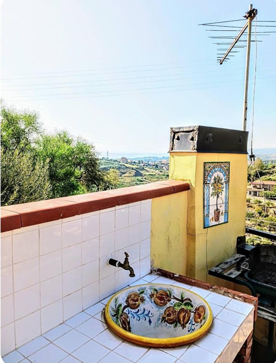 Flat With Panoramic Terrace And Private Pool Mt5x3 Taormina